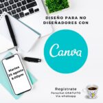 diseño para no diseñadores con canva, dictado por thaymy, alfabetizadora digital