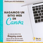 canva sitio web, con thaymy