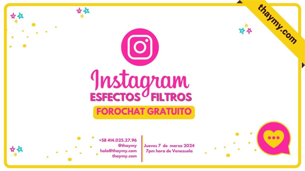 Aprende a usar y encontrar los Efectos/filtros de instagram